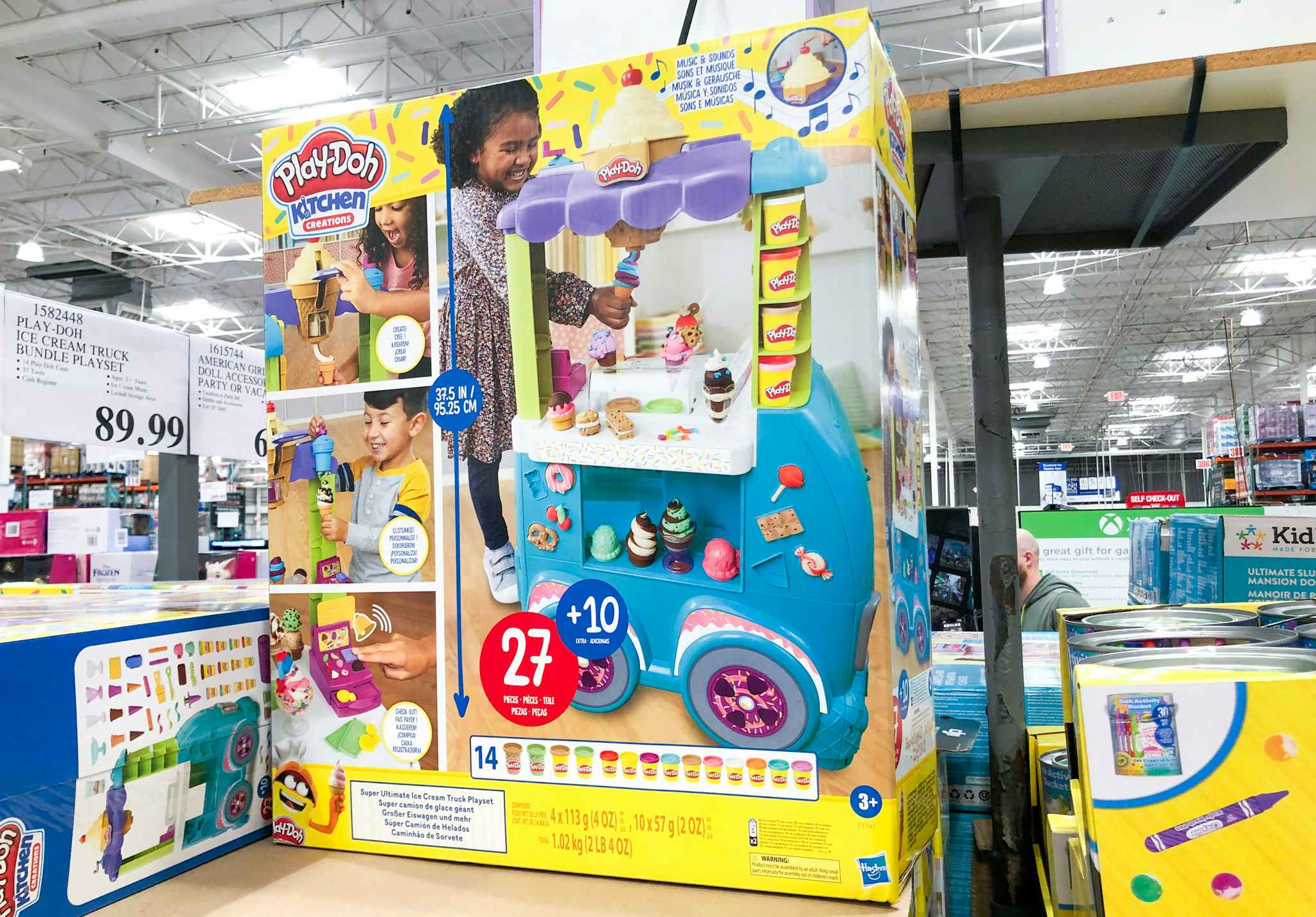 play doh ice cream playset at costco