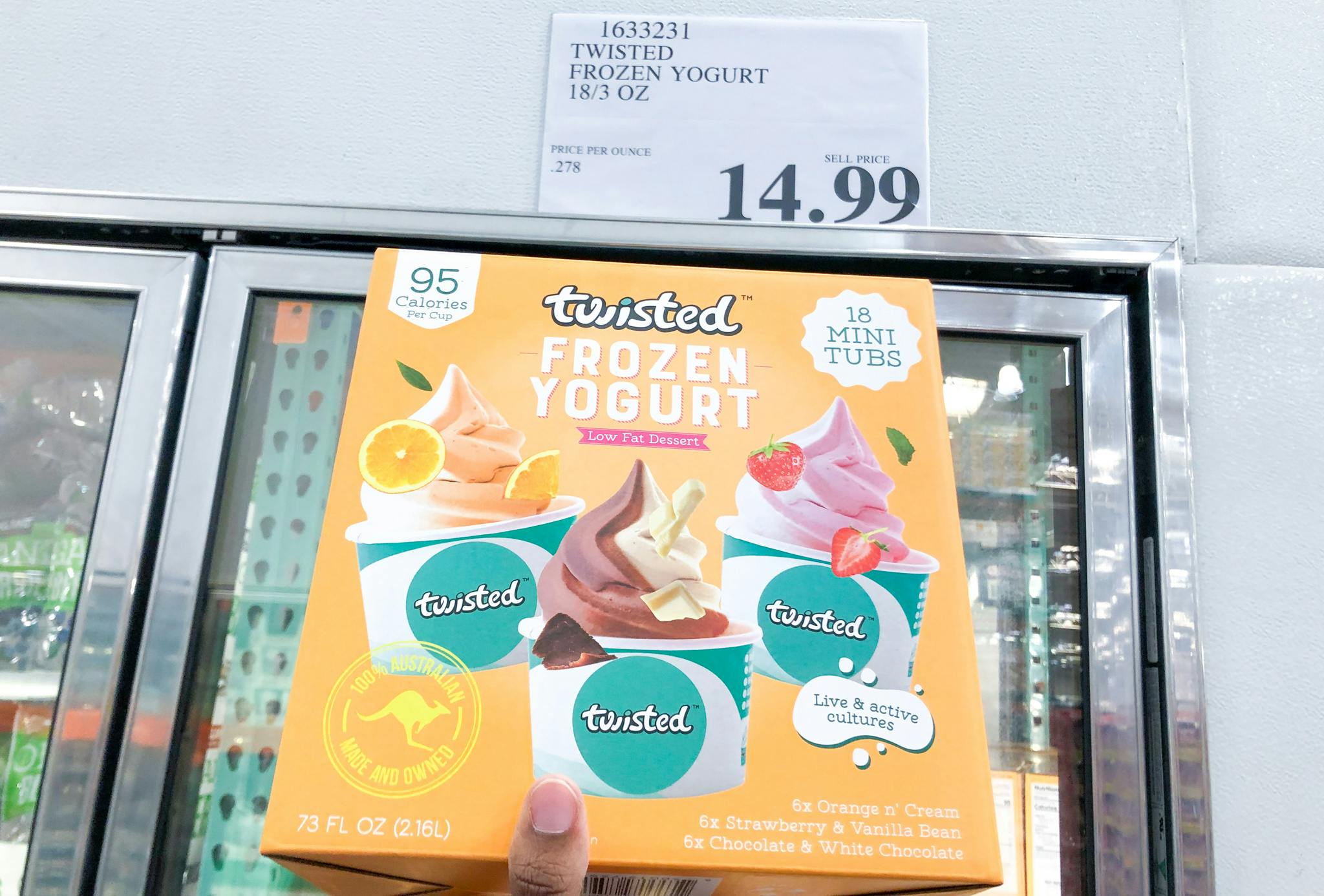 Twisted Frozen Yogurt Multipack, Only 14.99 at Costco The Krazy