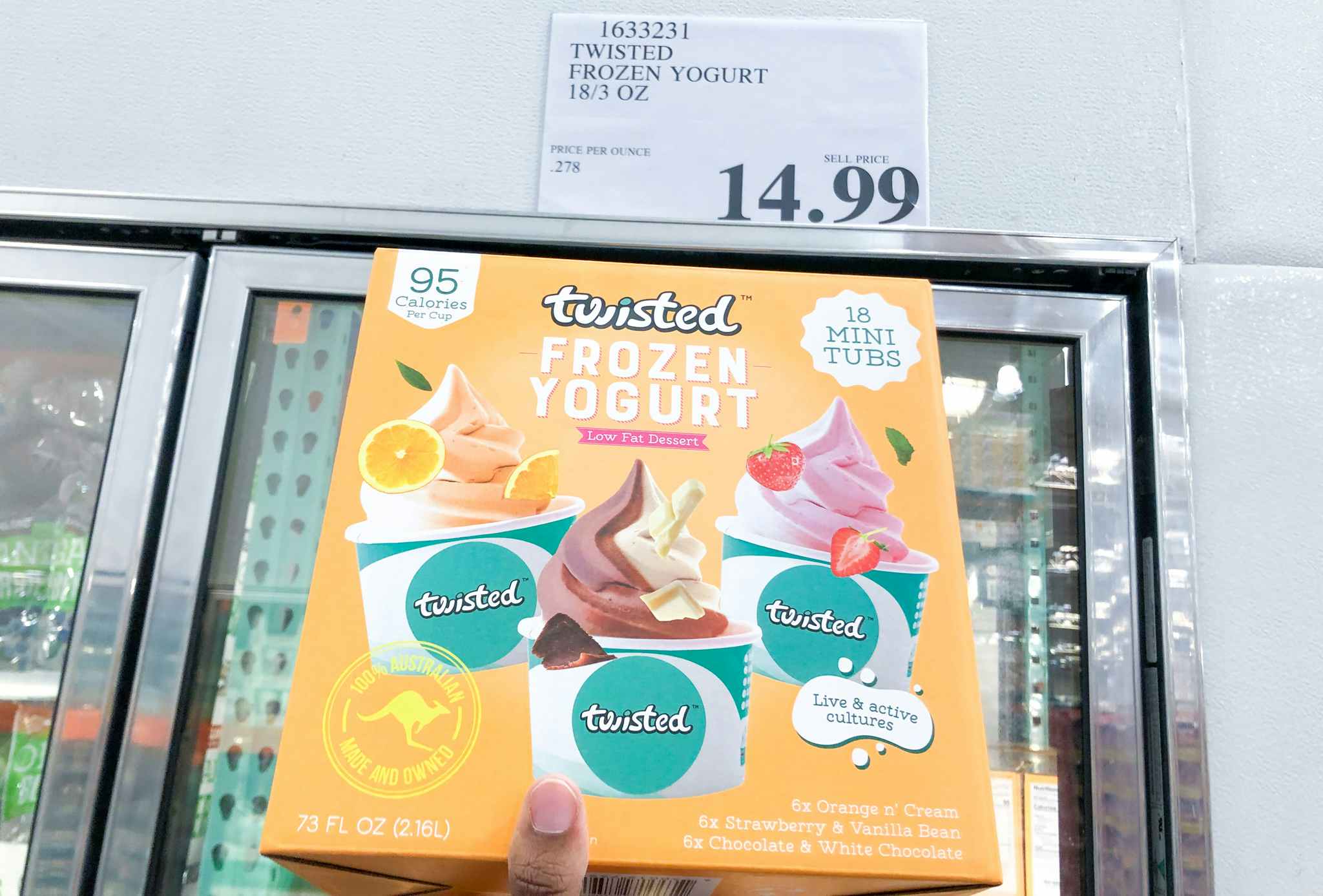 frozen yogurt at costco