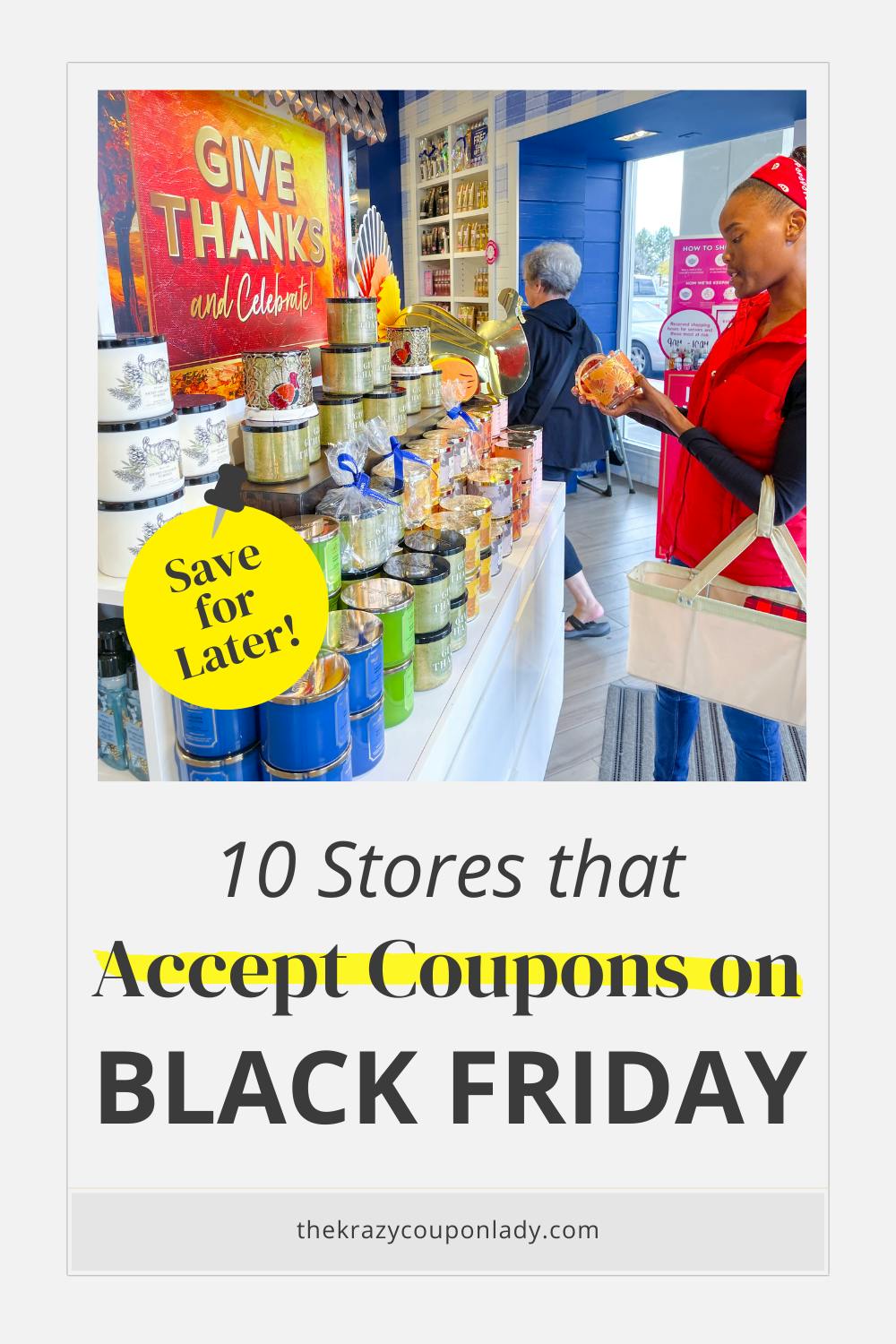 10 Stores That Accept Coupons During Black Friday