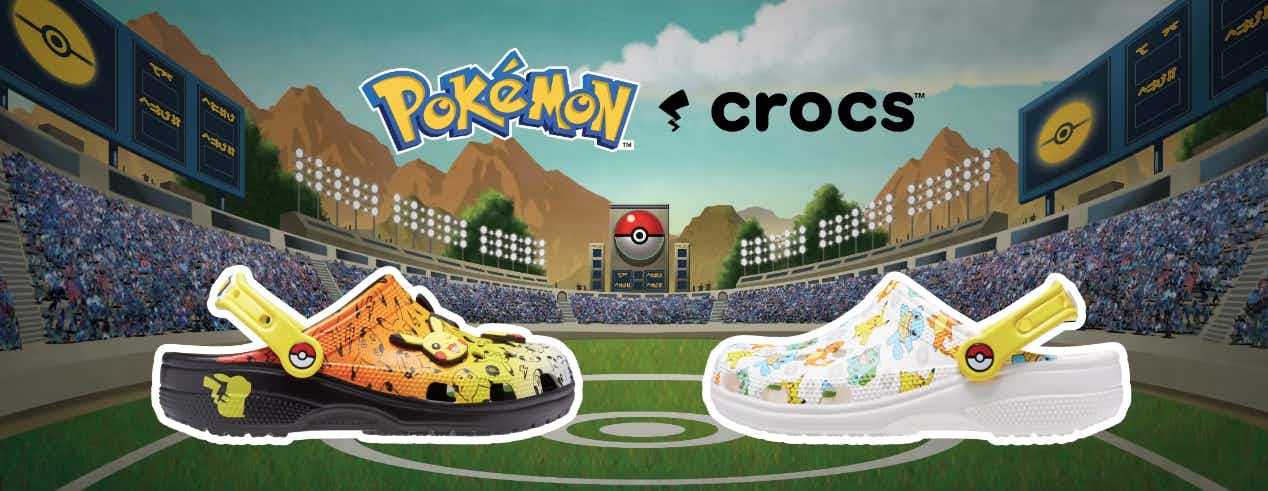 crocs pokemon clogs