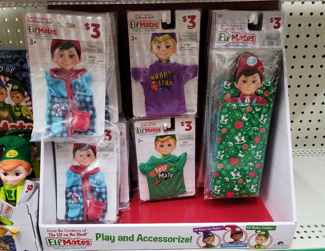 Elf On the Shelf Dupes & Accessories, as Low as 2 at Dollar General