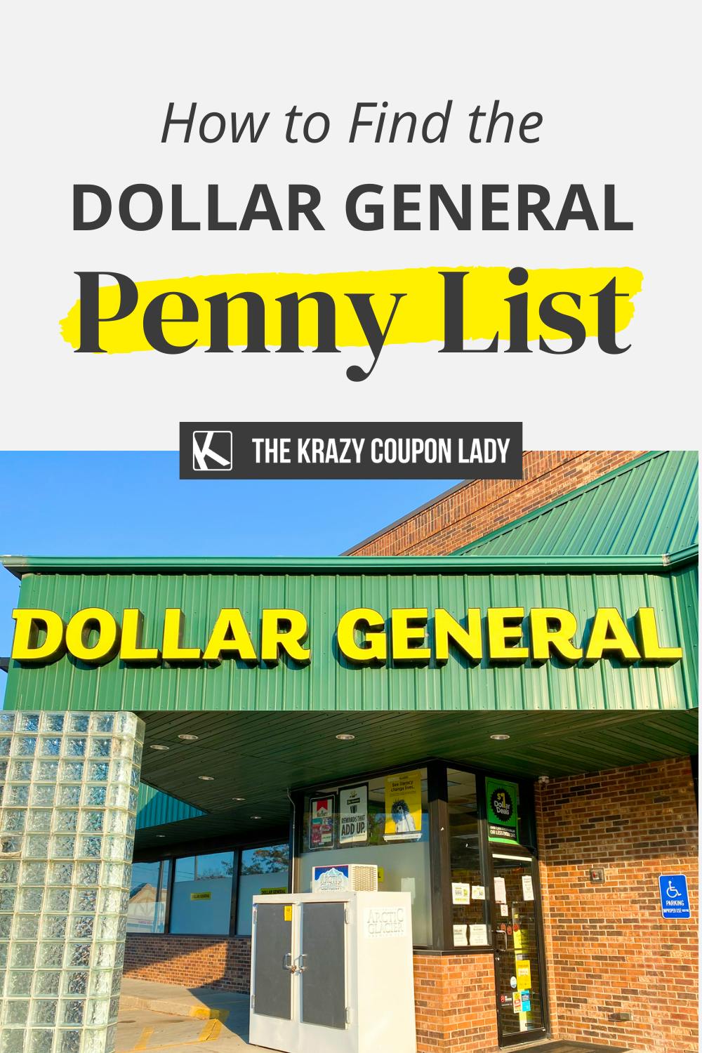 Dollar General Penny List for November 2022 - The Krazy ...
