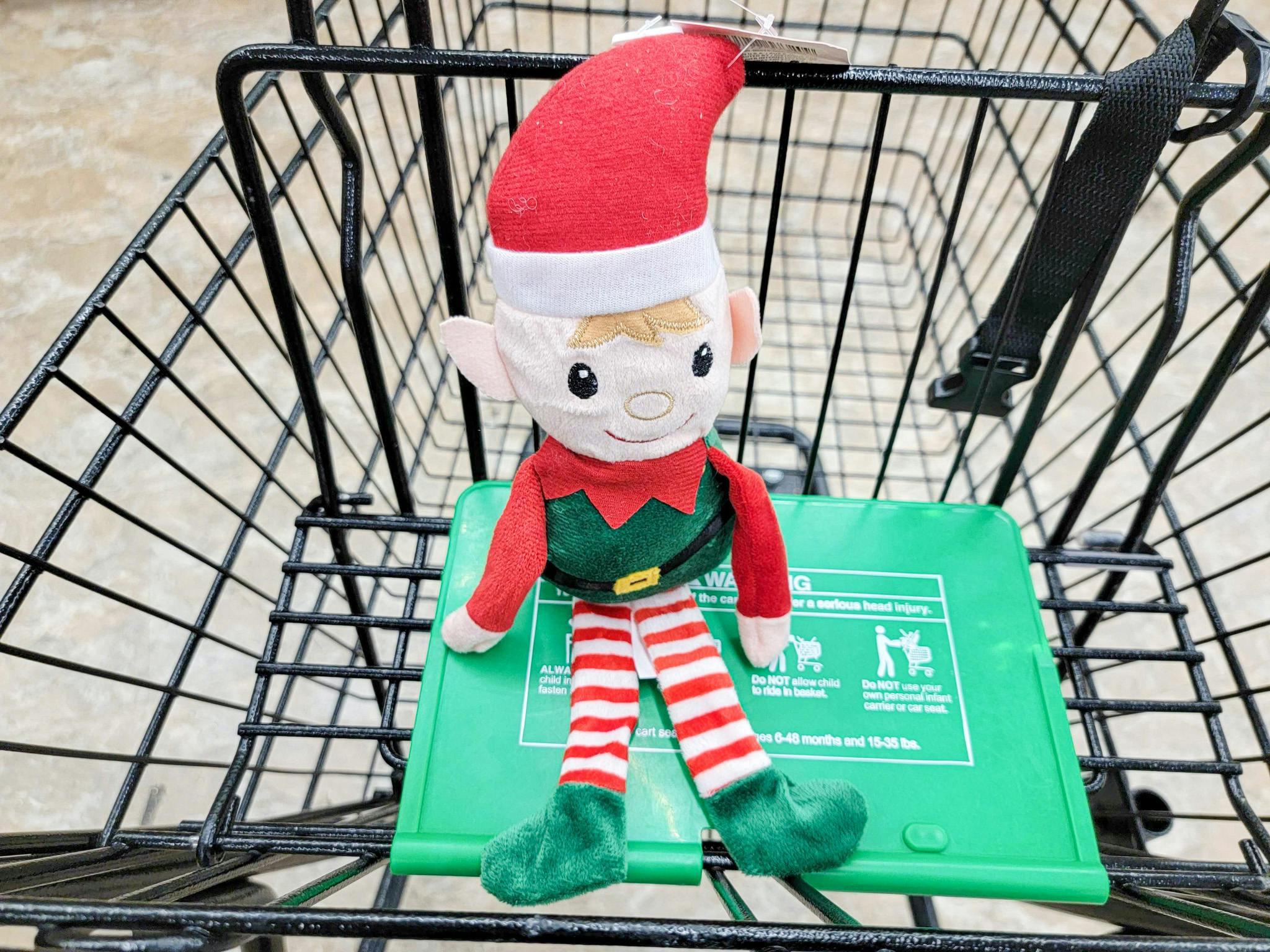 stuffed elf dollar tree