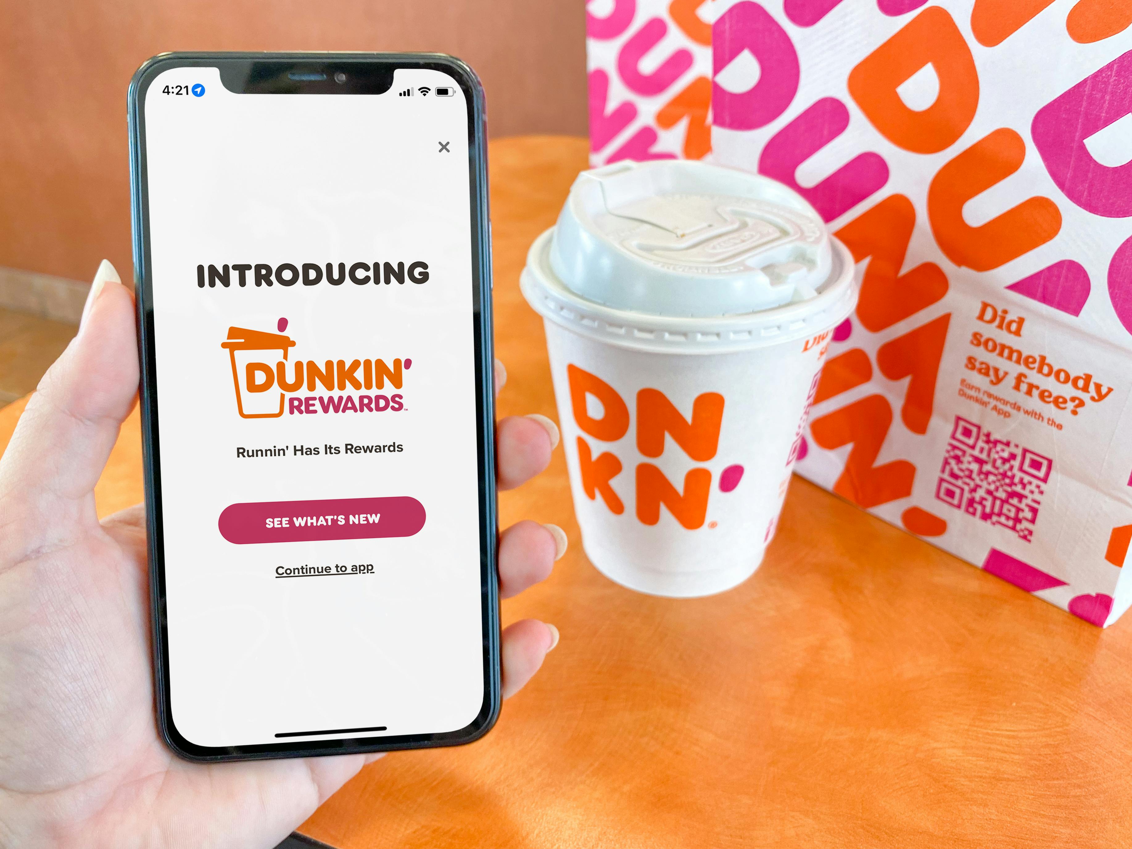 Get a Free Dunkin' Coffee With a Promo Code The Krazy Coupon Lady