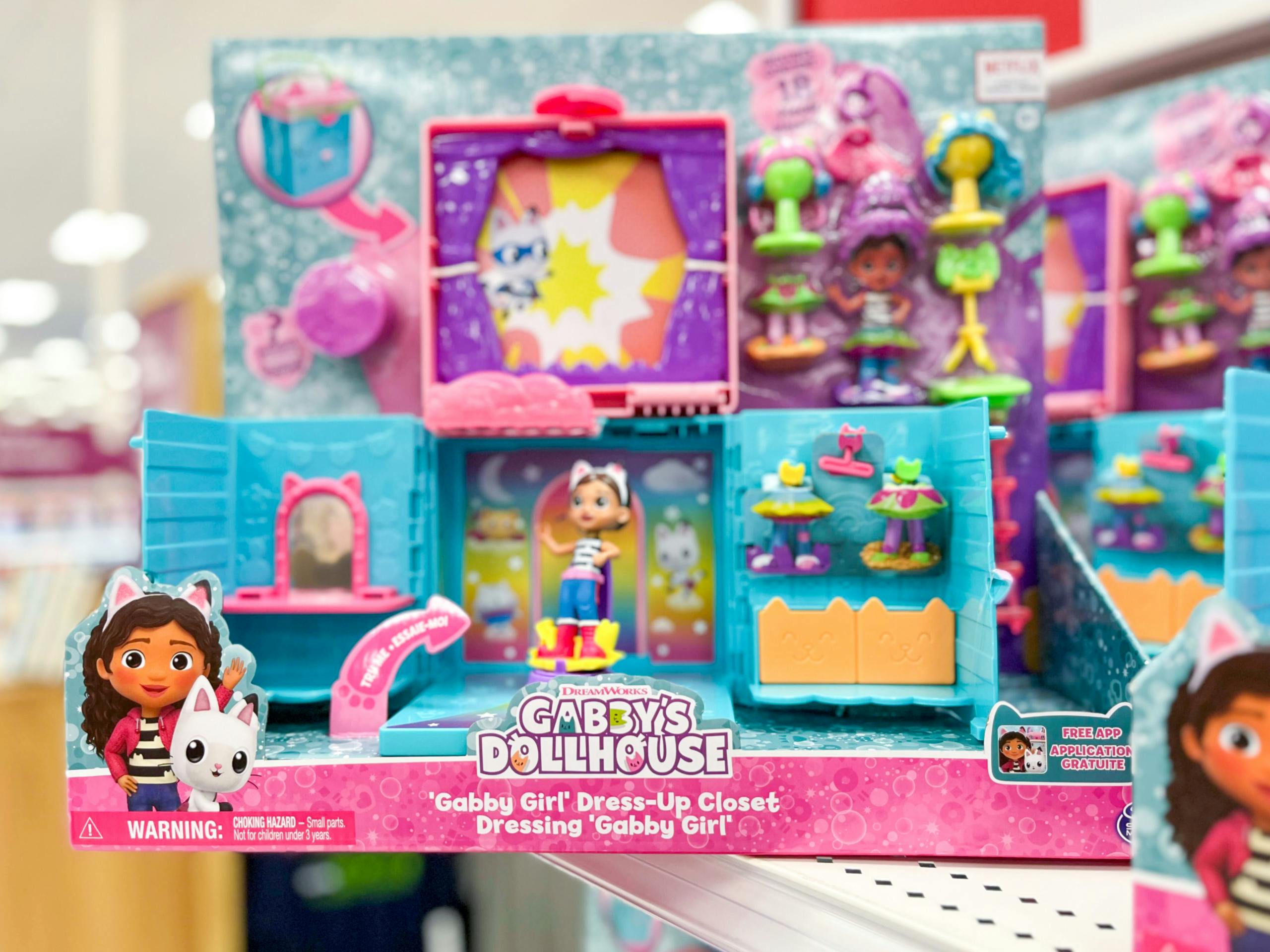 Gabby's Dollhouse Closet Toy, 16.63 at Target The Krazy Coupon Lady