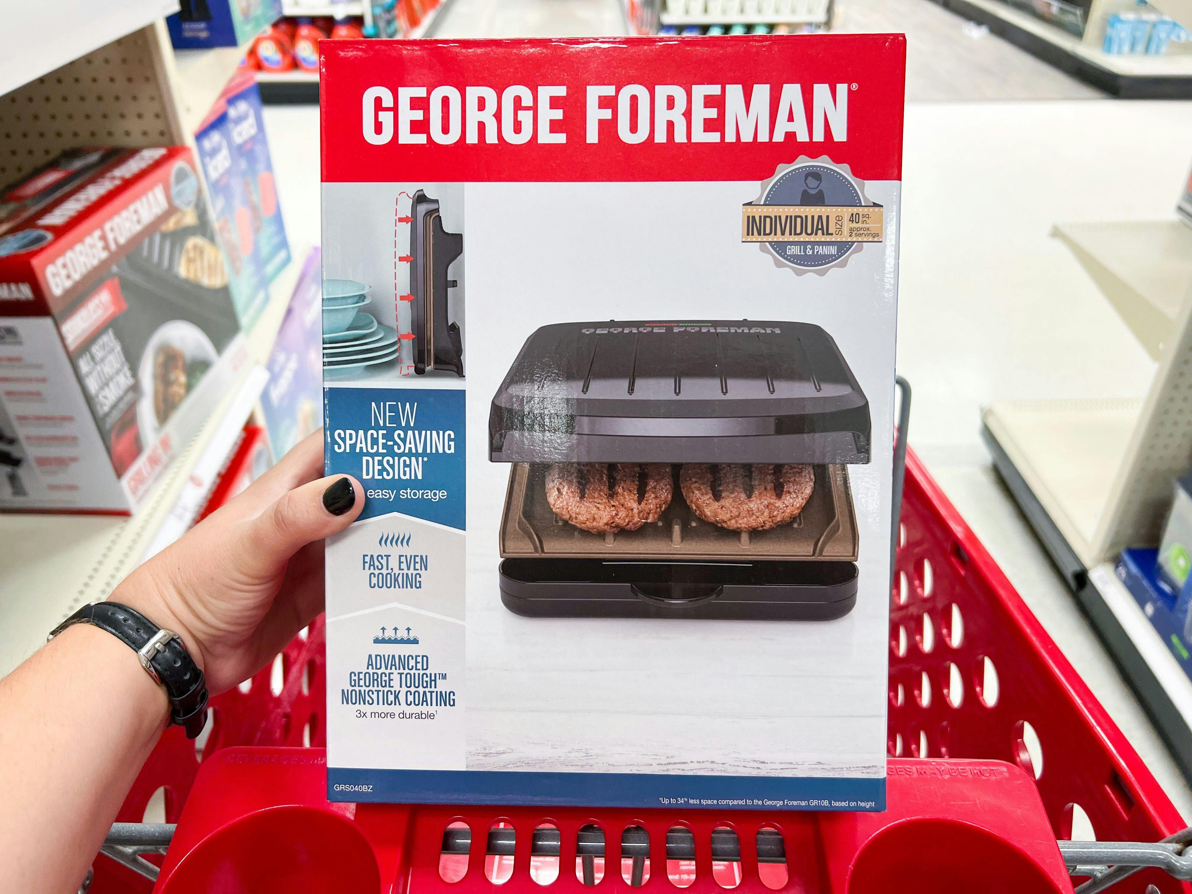 Foreman Grill & Panini Press, Only 16.14 at Target The Krazy