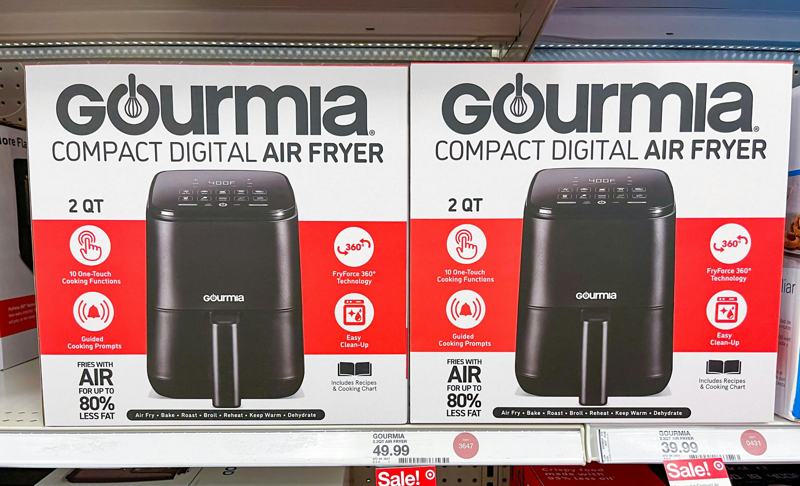 target air fryer gourmia