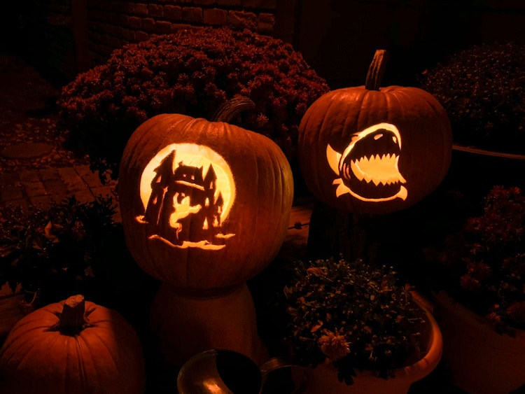 Halloween pumpkins 