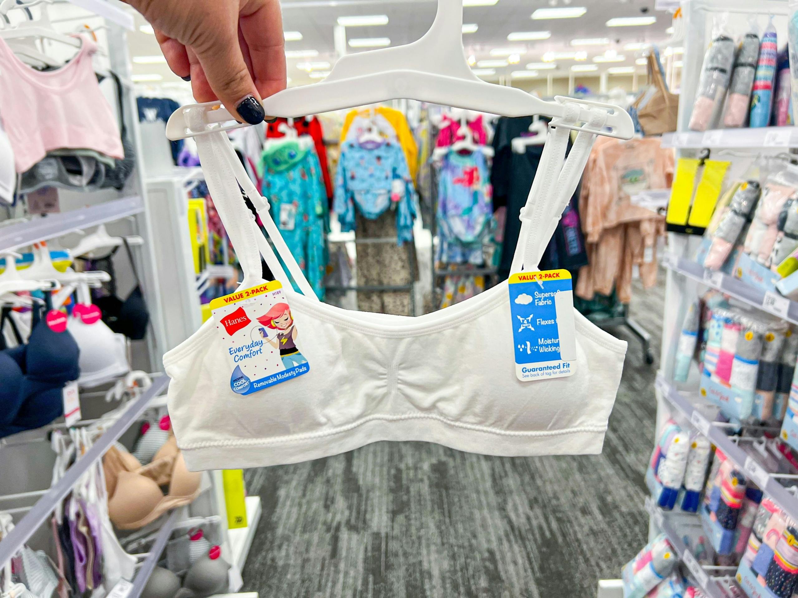 Hanes Kids' Bras, 2.76 Each at Target The Krazy Coupon Lady