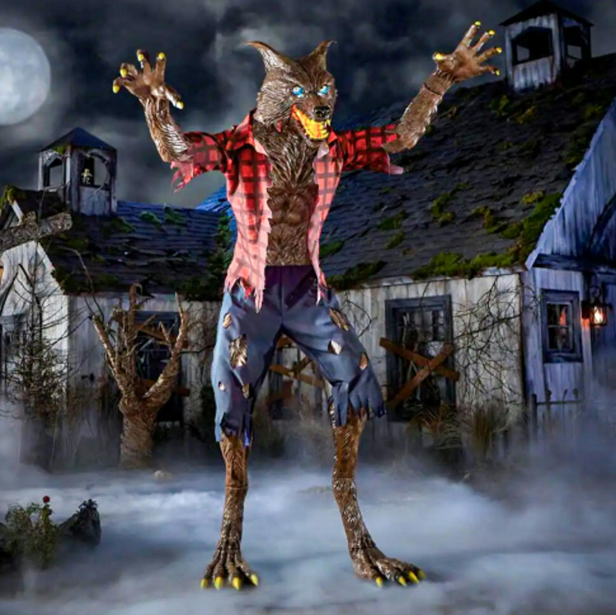 50 Off Halloween Yard Decor At Home Depot The Krazy Coupon Lady   Home Depot Werewolf 2022 1667048314 1667048314 