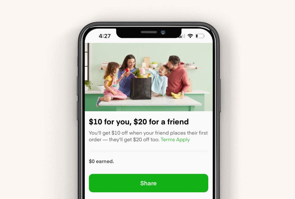 Instacart referral program