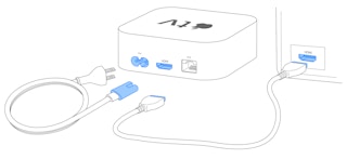 apple tv setup illustration