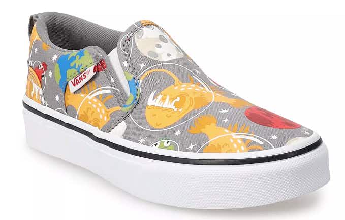 Vans Asher Glow Fish Kids' Slip-On Shoes