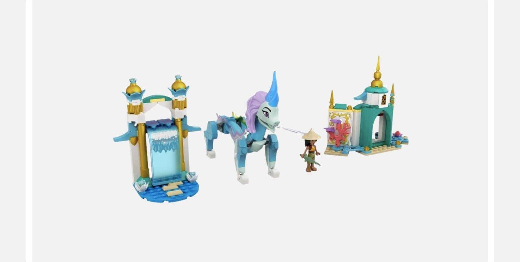 disney raya lego set