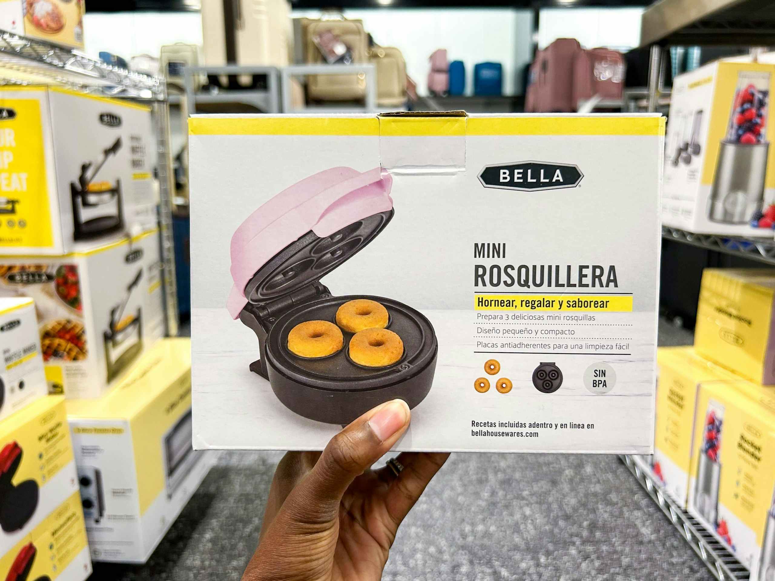 macys bella mini donut maker