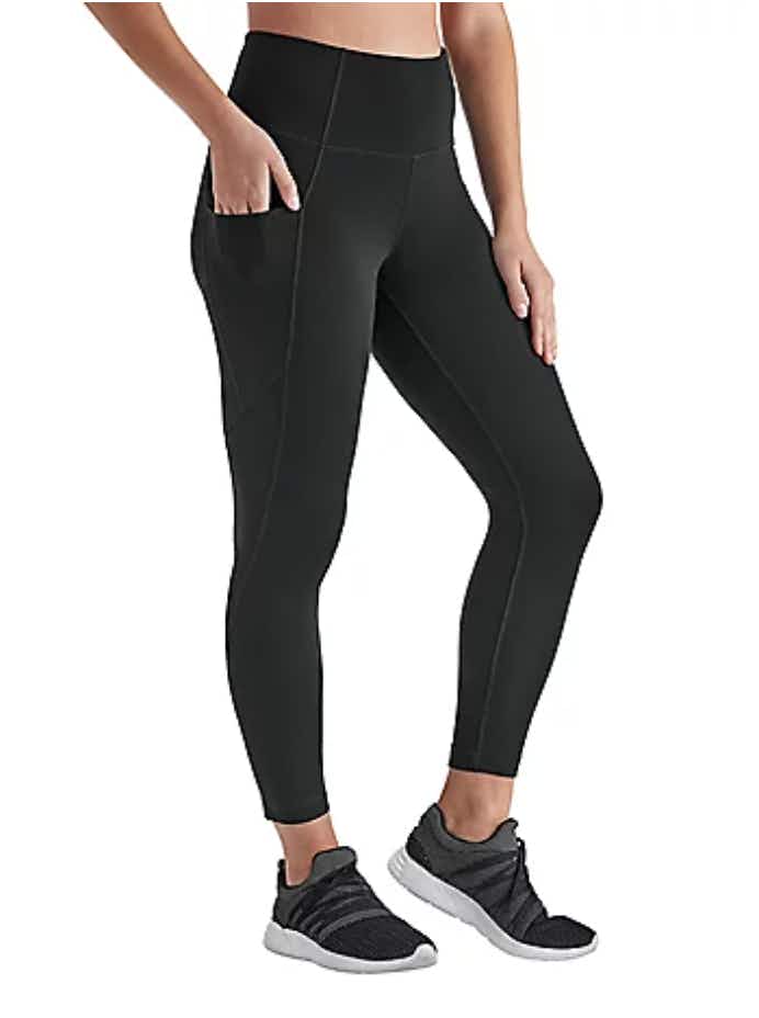 Lavento Womens All Day Soft Yoga Leggings High-Rise 28 - No Front Seam  Workout Active Legging For Women