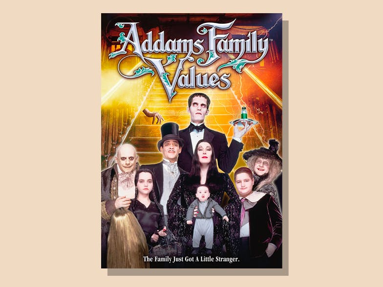 The Addams Family Values movie cover