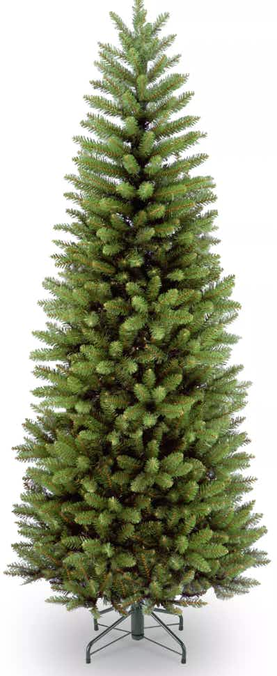 a fake 6-foot christmas tree