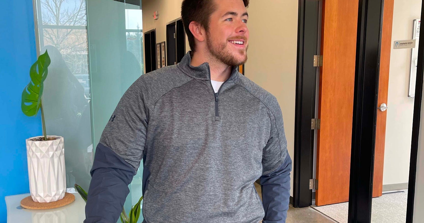 Hybrid Quarter-Zip Pullover 