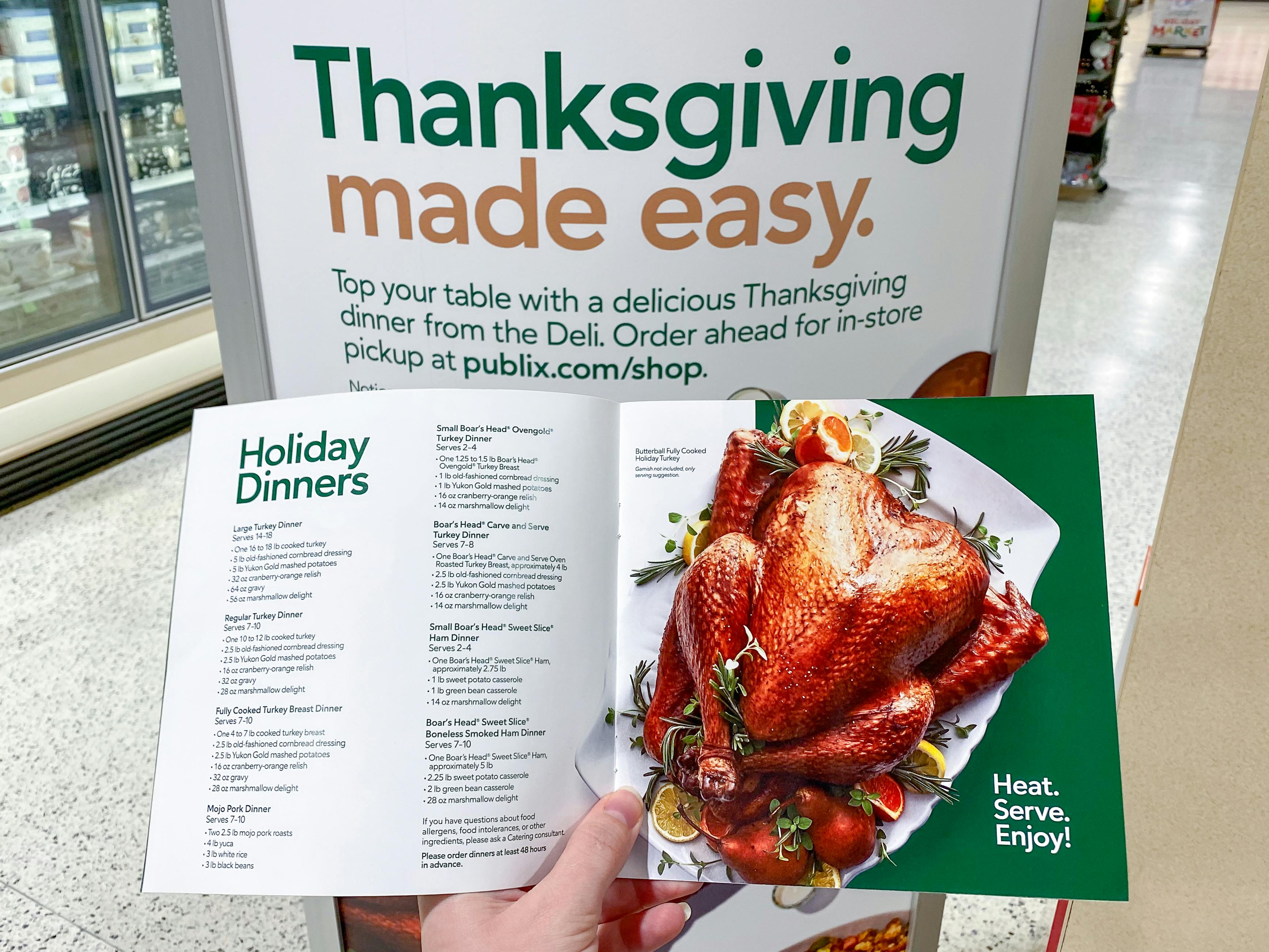 Publix Thanksgiving Dinner Details for 2022 The Krazy Coupon Lady