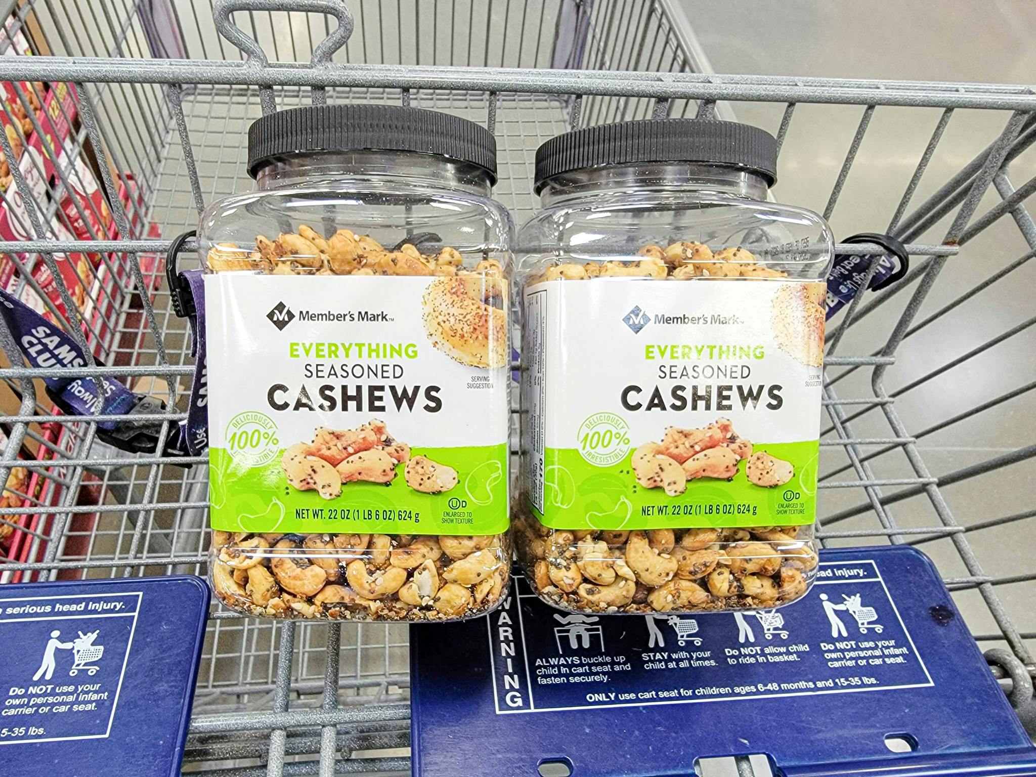 Back at Sam's Club Everything Seasoned Cashews The Krazy Coupon Lady
