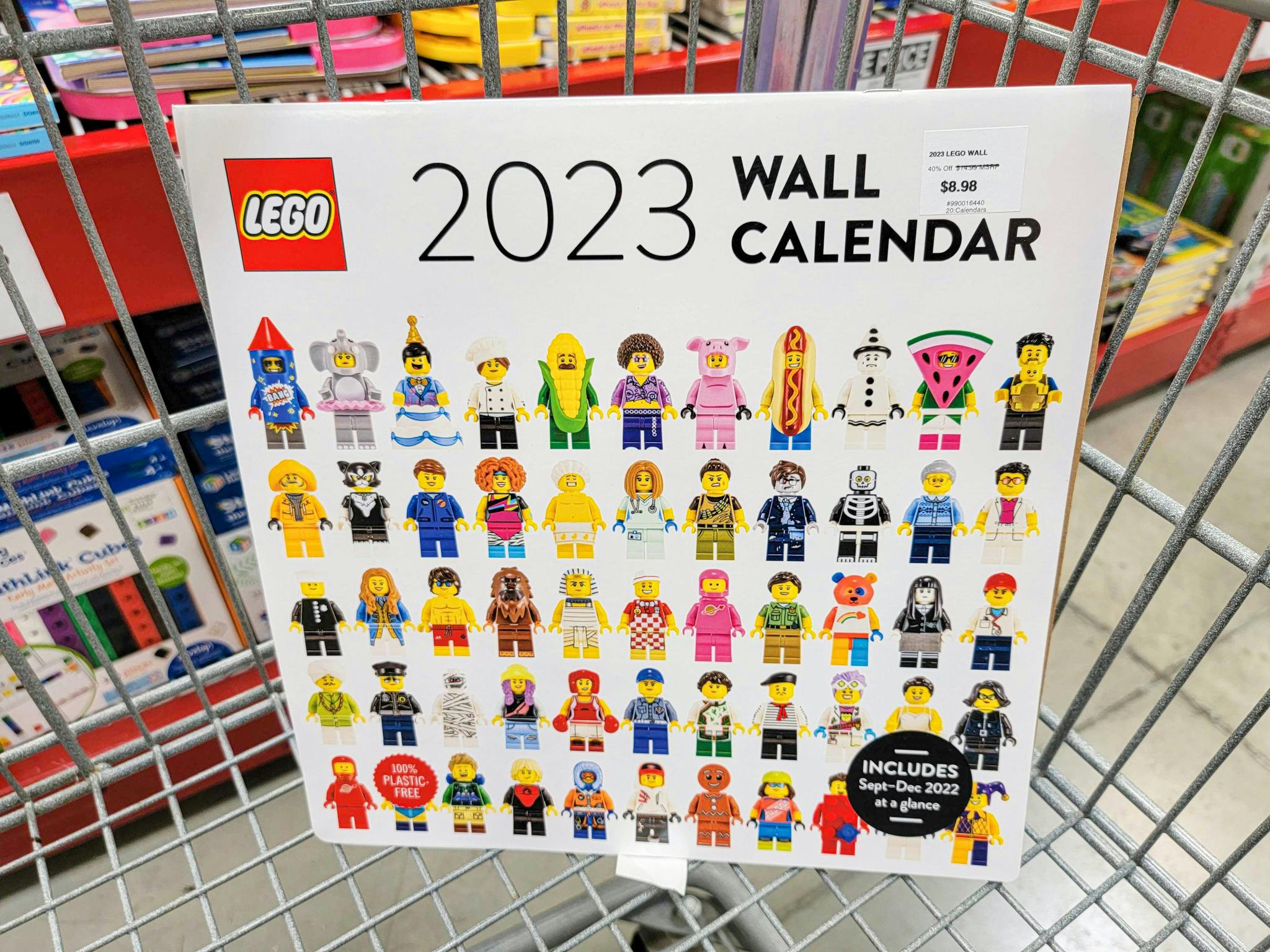 2023 Lego Wall Calendar, Only 8.98 at Sam's Club The Krazy Coupon Lady