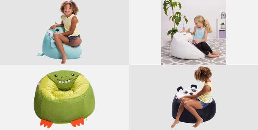 various animal bean bags