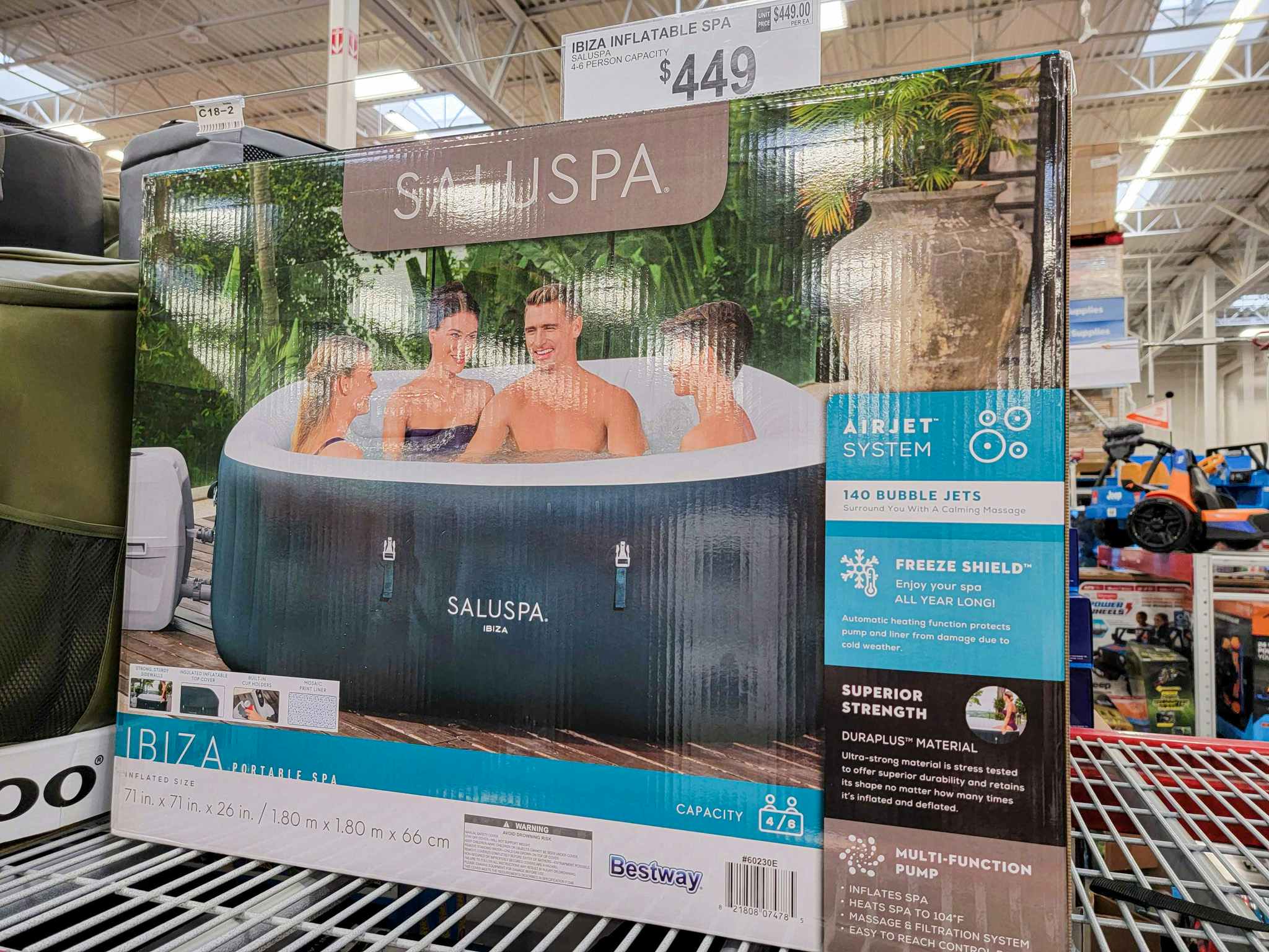 inflatable spa