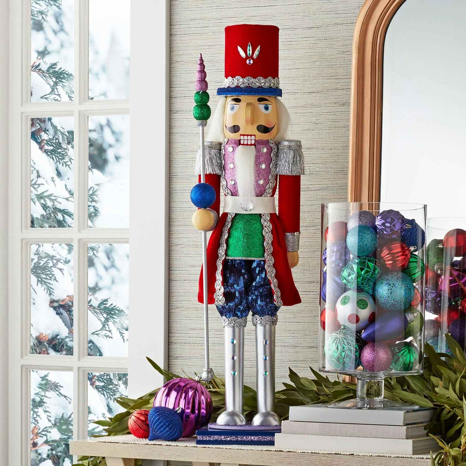 32 inch wooden nutcracker