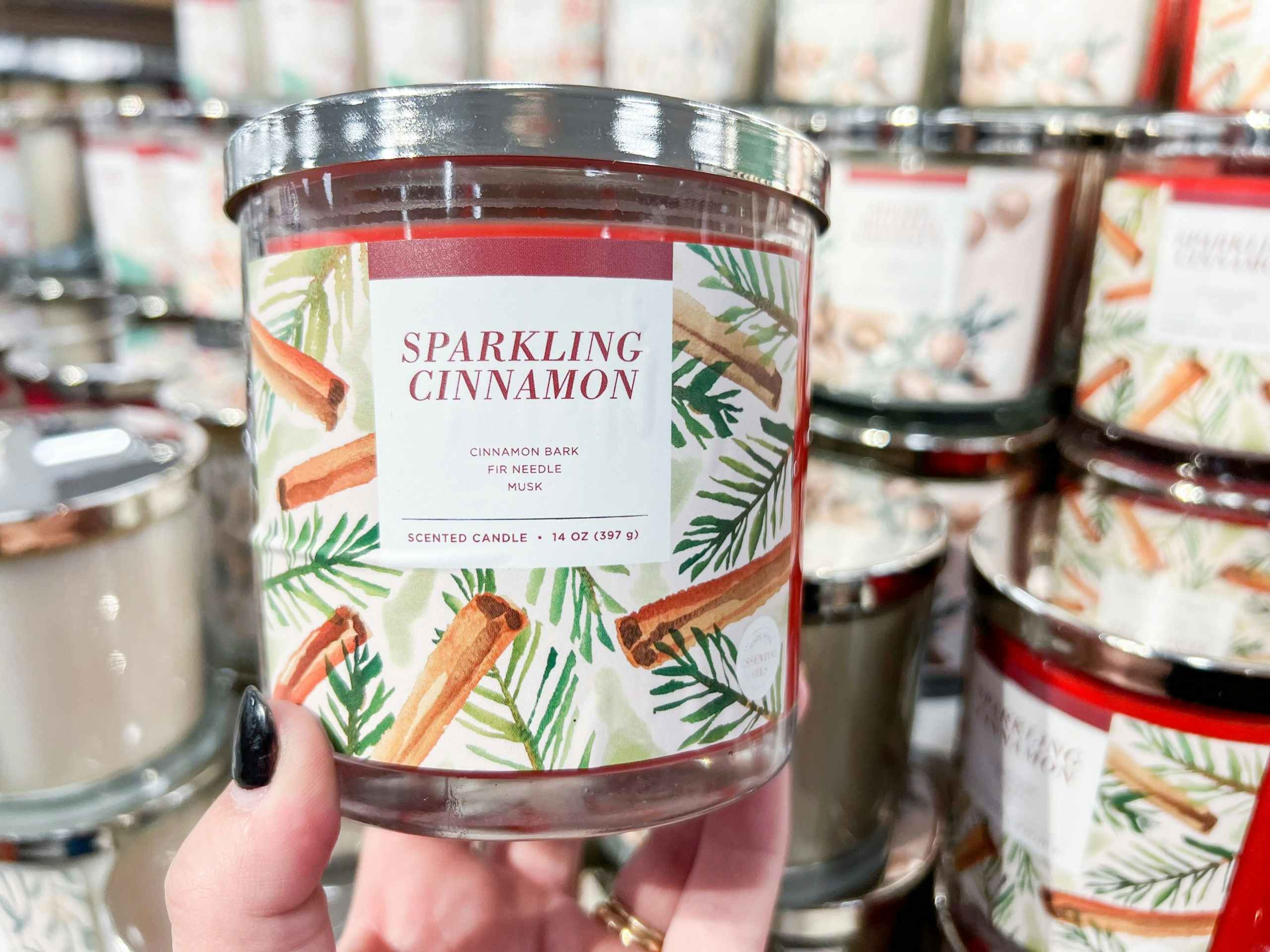 christmas candles in stores