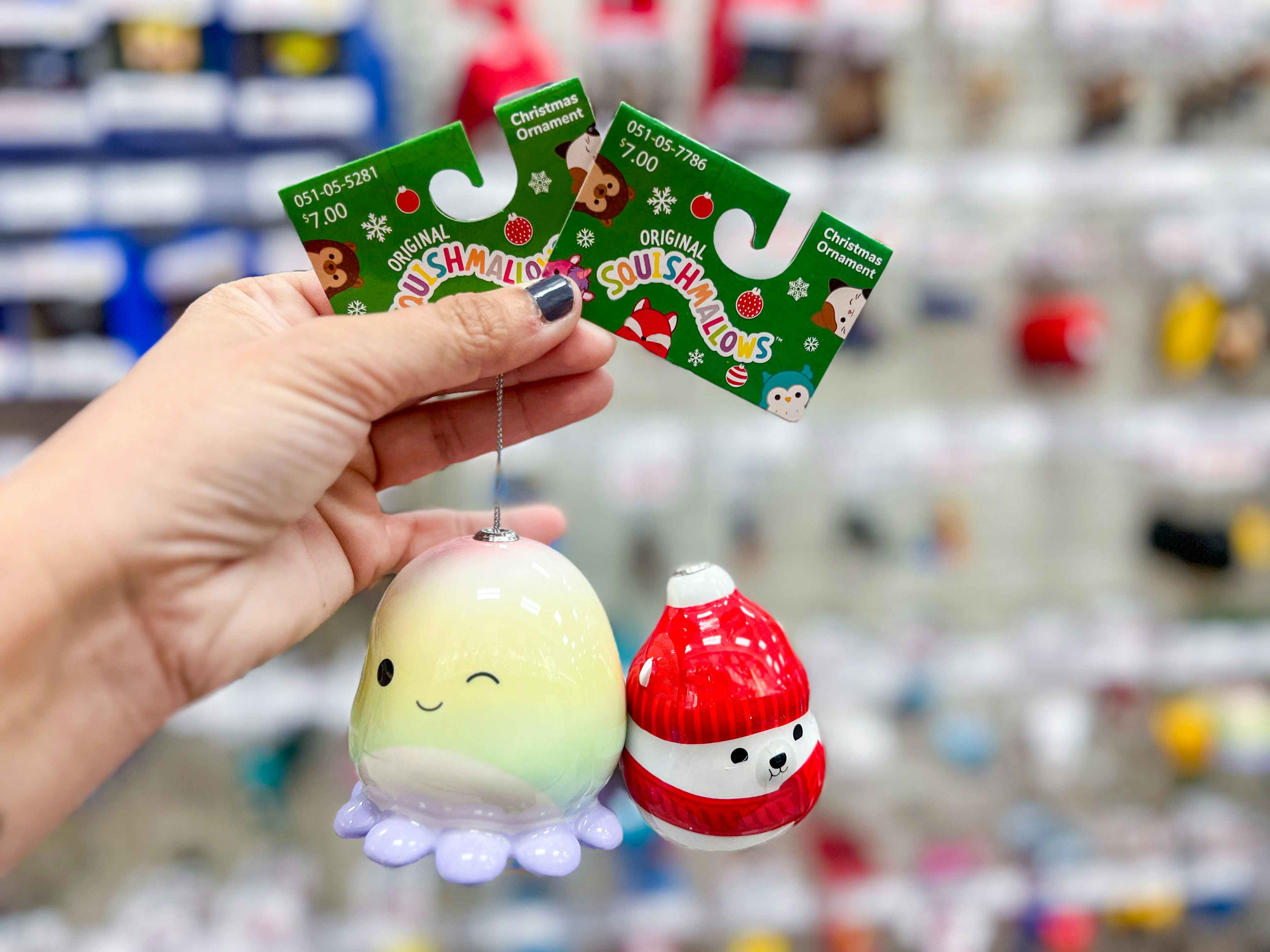 target christmas squishmallow ornaments
