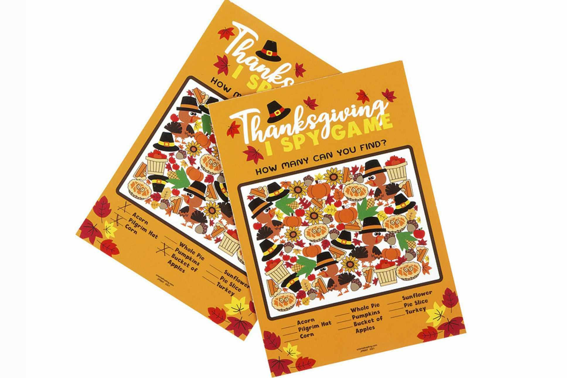 thanksgiving activity sheet