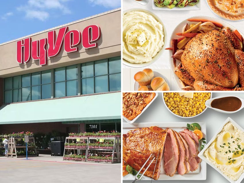 hyvee store and thanksgiving holiday meals