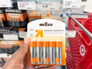 Target Up&Up batteries.