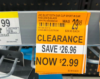 clearance tag for jvc bluetooth headphones