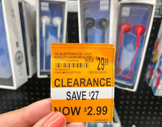 clearance tag for jvc bluetooth headphones