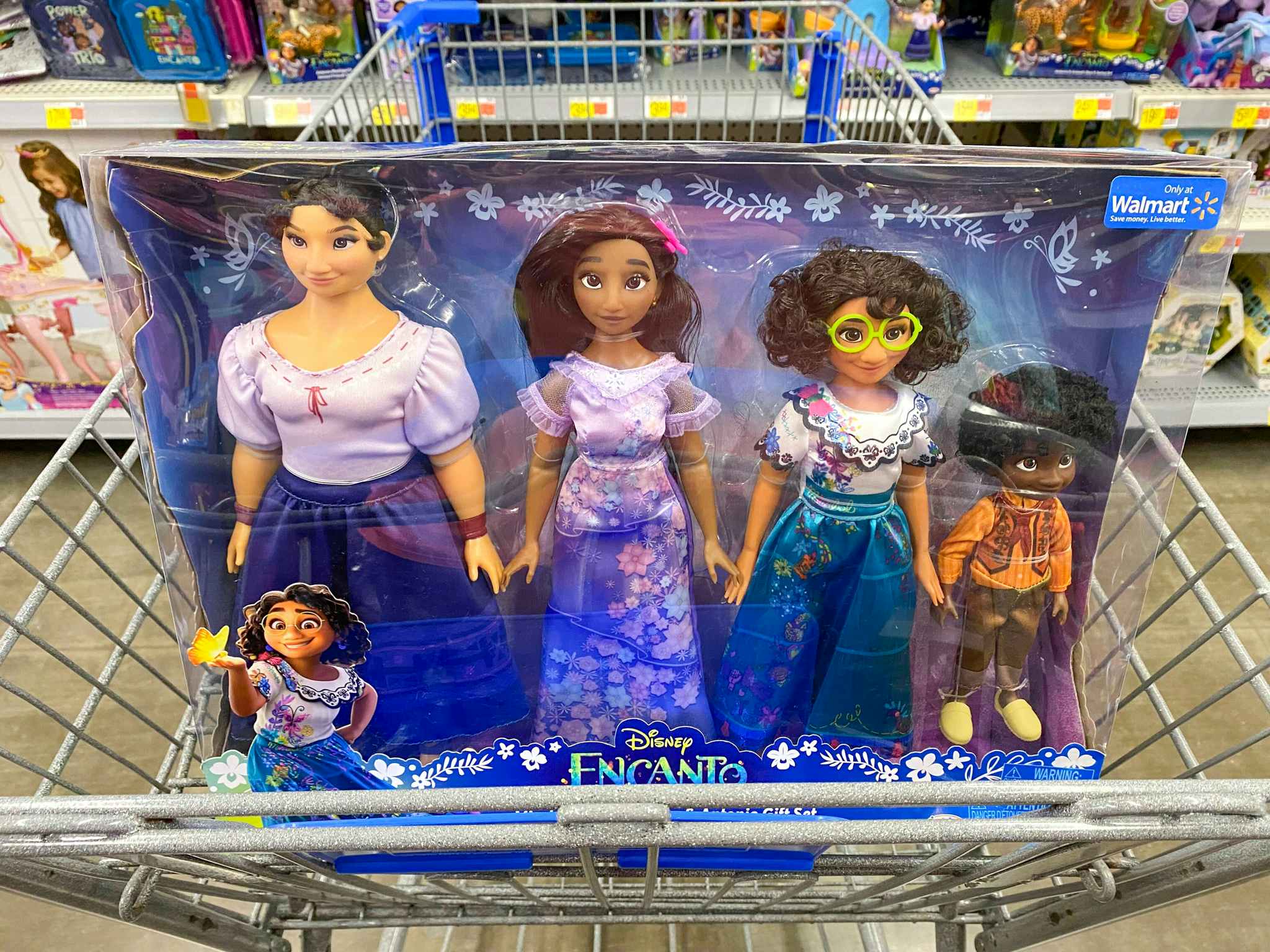 disney encanto gift set in walmart cart