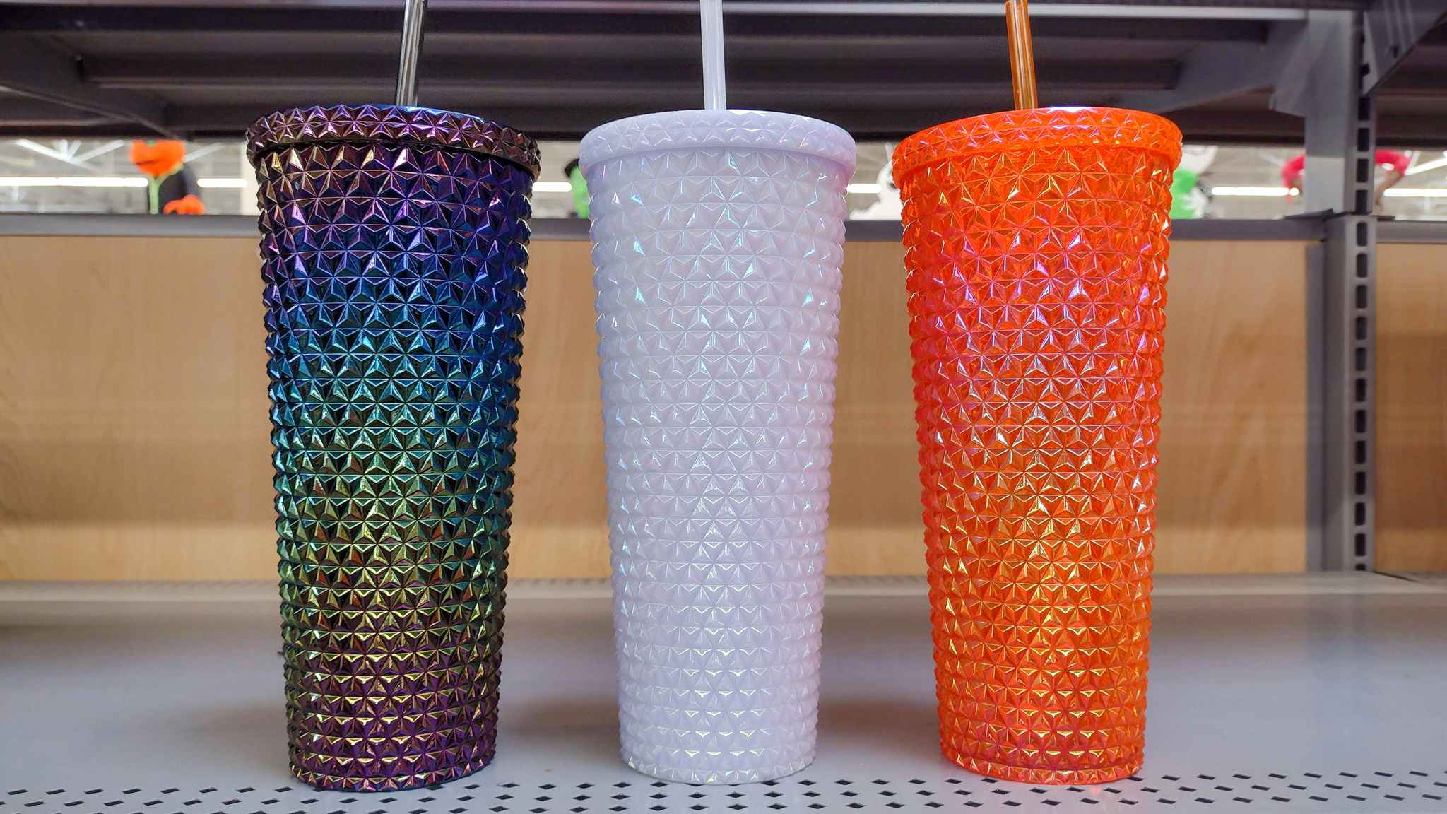 way to celebrate textured tumblers on walmart shelf