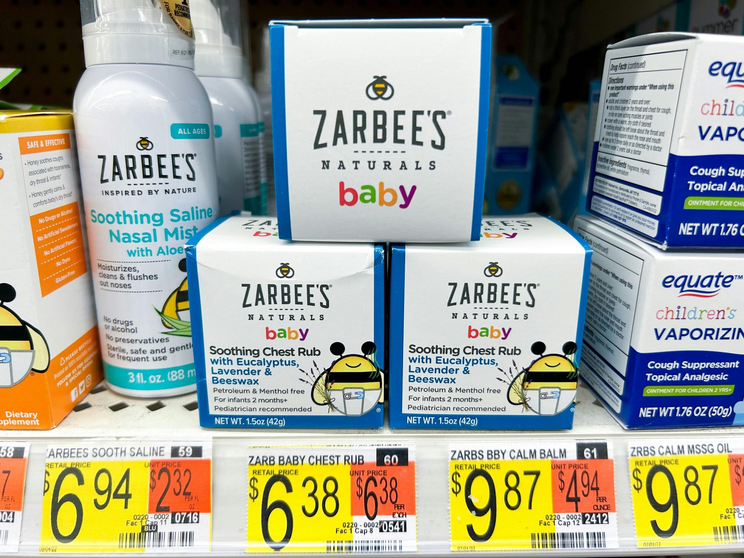 Zarbee's Chest Rub, Only 0.38 at Walmart The Krazy Coupon Lady