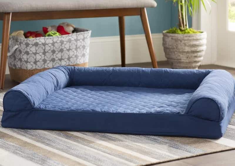 way day pet deals - Nola Quilted Orthopedic Bolster