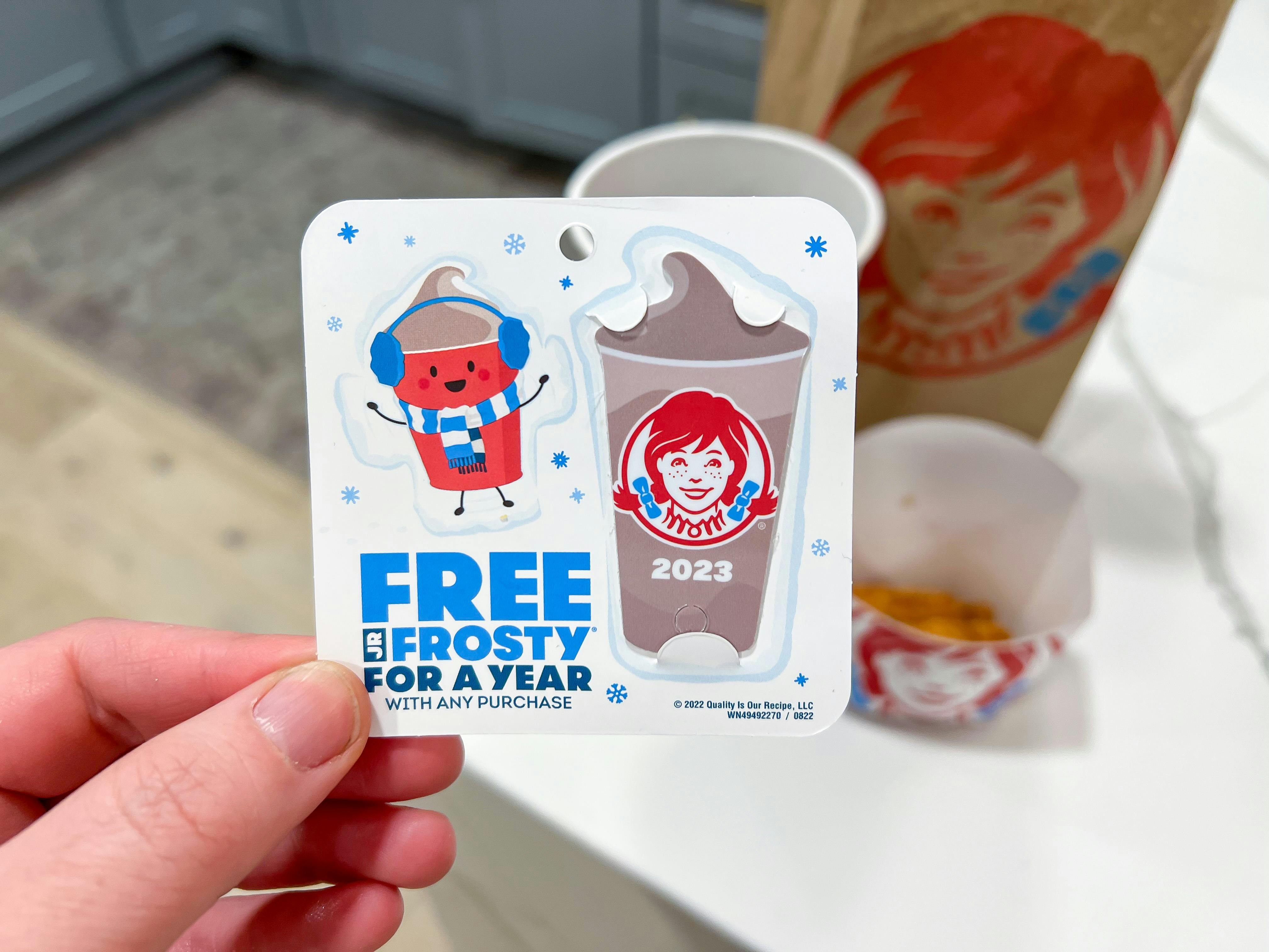 Frosty Key Tag Is Your $2 Ticket To A Year Of Free Treats At Wendy's ...