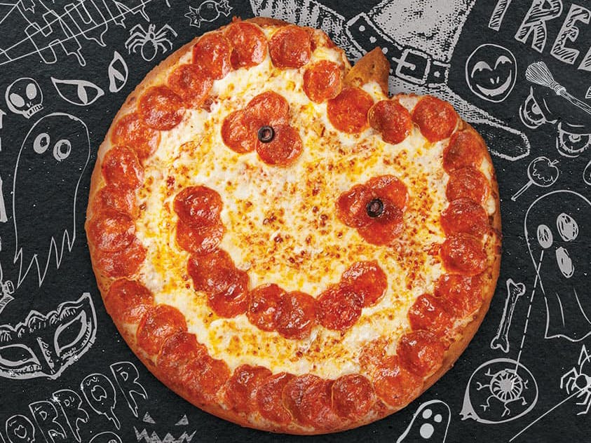 It's PumpkinShaped Halloween Pizza Season Where to Get One The