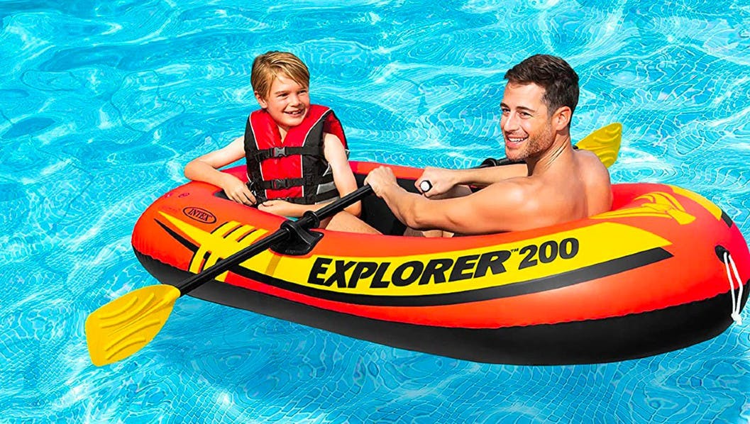 Intex Inflatable 2-Person Boat (2-Pack), Only $30 Shipped ...
