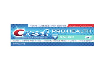 4 Crest Toothpastes
