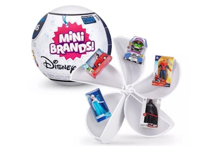 5 Surprise Mini Brands Disney Collectible Capsule