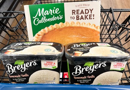 2 Breyers Ice Cream + 1 Marie Callender's Pie