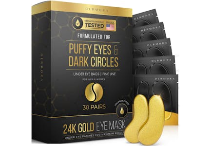 24k Gold Eye Masks