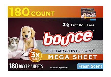 2 Bounce Pet Hair & Lint