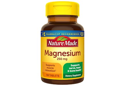 2 Nature Made Magnesium 
